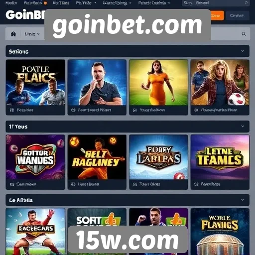 Análise da diversidade de jogos disponíveis no goinbet.com